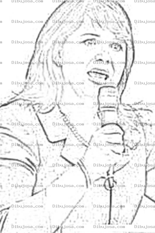 Dibujo para colorear Christine O Donnell Coloring Page