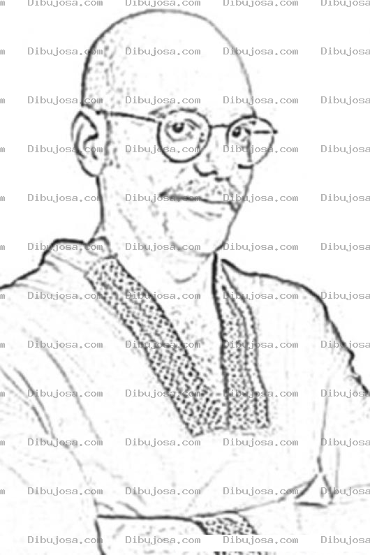 Dibujo para colorear David Cross Coloring Page