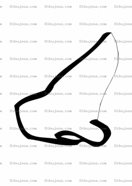 Dibujo para colorear Colorear Nariz Respingada