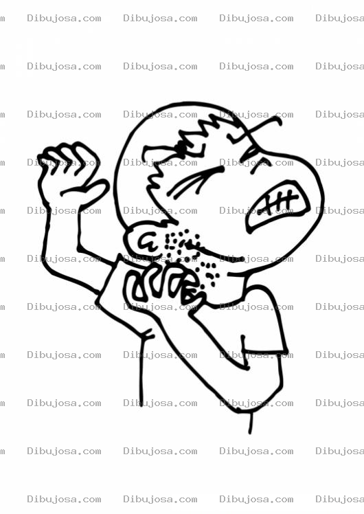 Dibujo para colorear Colorear Alergia de ronchas Tipo Sarampion