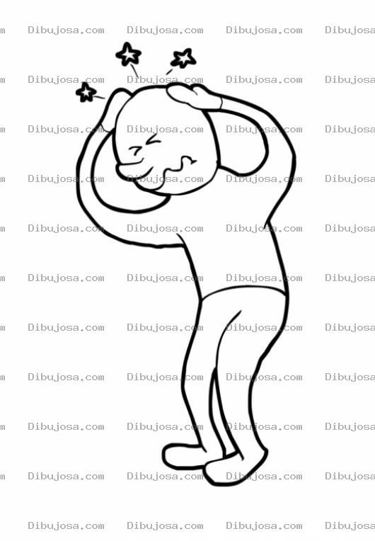 Dibujo para colorear Colorear Migrana