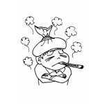 Dibujo para colorear Calentura Y Fiebre Para Colorear