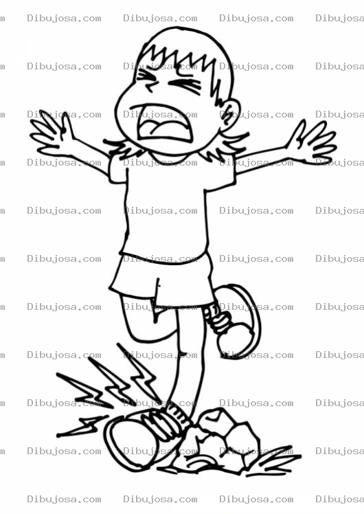 Dibujo para colorear Doblon De Tobillo Para Colorear