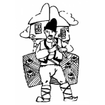 Dibujo para colorear Musico Hungaro Para Colorear
