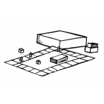 Dibujo para colorear Colorear Juego De Monopoly Granbnaco Monopolio Para Pintar