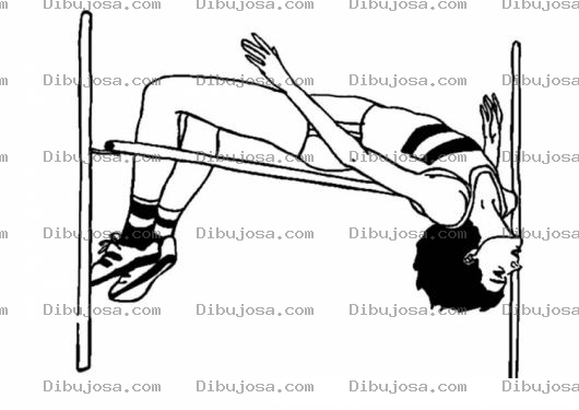 Dibujo para colorear Salto Alto Para Colorear