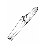 Dibujo para colorear Dibujo De Una Baget De Pan Para Pintar