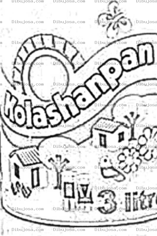 Dibujo para colorear Kolashanpan De El Salvador Para Colorear