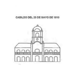 Dibujo para colorear Dibujo Del Cabildo Del 25 De Mayo De 1810 Para Colorear