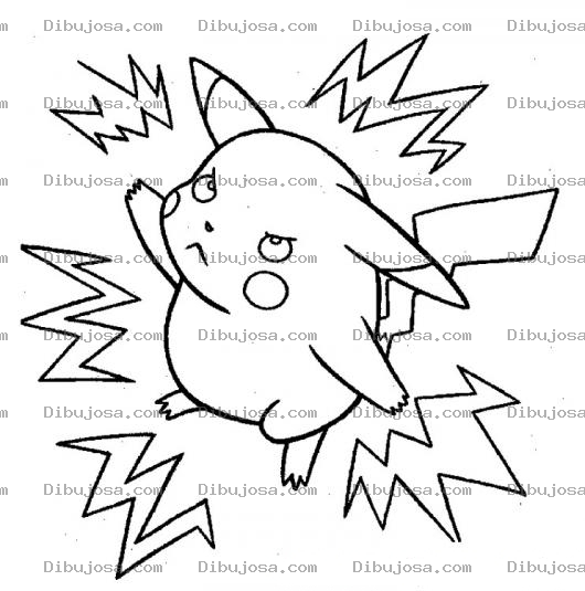 Dibujo para colorear Colorear Pokemon