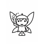 Dibujo para colorear Colorear Hadita Madrina