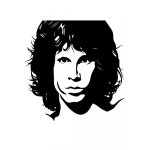 Dibujo para colorear Colorear A Jim Morrison