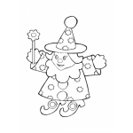 Dibujo para colorear Colorear Mago De Juguete