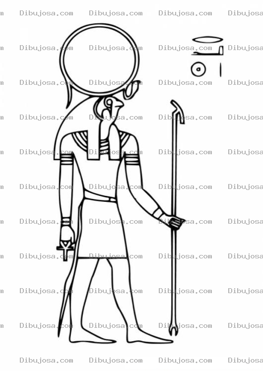 Dibujo para colorear Clorear Osiris