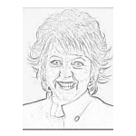 Dibujo para colorear Paula Deen Coloring Page Paula Deen Para Colorear