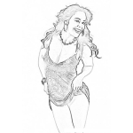 Dibujo para colorear Rebeca Rubio Guatemala Para Colorear Y Pintar