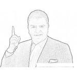 Dibujo para colorear Don Francisco Mario Kreutzberger Como Dice Que Dijo Para Colorear Y Pintar