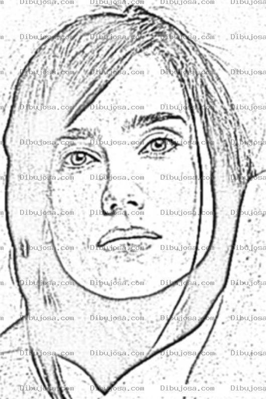 Dibujo para colorear Jennifer Connelly Coloring Page