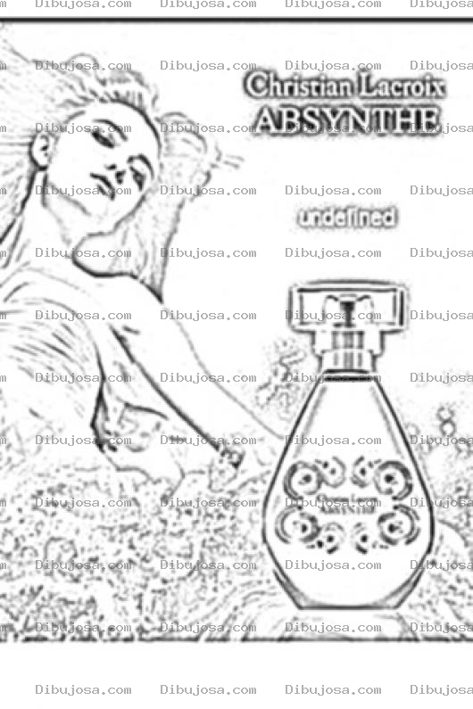Dibujo para colorear Absynthe Coloring Page