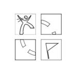 Dibujo para colorear Geocaching Coloring Page Logo De Geo Caching Para Colorear