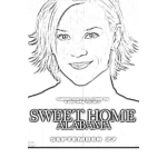 Dibujo para colorear Sweet Home Alabama Coloring Page