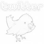 Dibujo para colorear Twitter Coloring Page Para Colorear