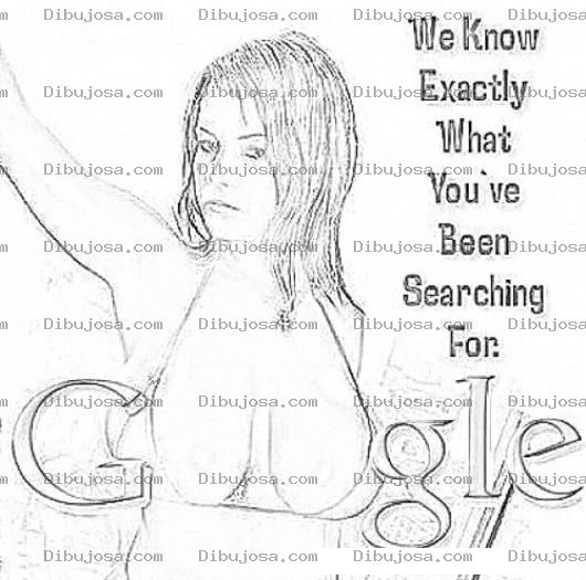 Dibujo para colorear Google Girl Coloring Page
