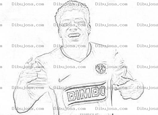 Dibujo para colorear Salvador Cabanas Para Colorear