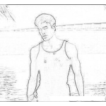 Dibujo para colorear Enrique Iglesias Para Colorear Y Pintar