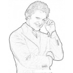 Dibujo para colorear Luis Miguel Para Imrpimir Y Colorear