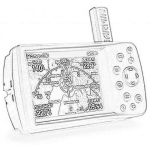 Dibujo para colorear Gps Garmin Coloring Page