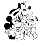 Dibujo para colorear Disney Coloring Page