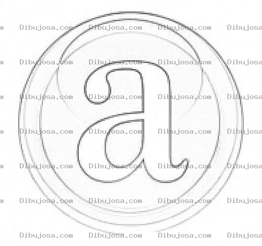 Dibujo para colorear Alexa Logo Coloring Page