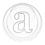 Dibujo para colorear Alexa Logo Coloring Page