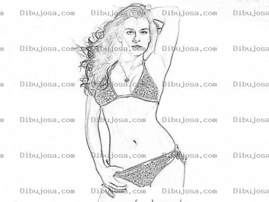 Dibujo para colorear Danica Patrick Coloring Page