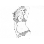 Dibujo para colorear Danica Patrick Coloring Page