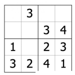 Dibujo para colorear Sudoku Para Aprender