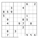 Dibujo para colorear Sudoku para imprimir 39