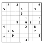 Dibujo para colorear Sudoku para imprimir 55