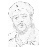 Dibujo para colorear Benicio Del Toro Coloring Page
