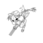 Dibujo para colorear Vega Street Fighter Coloring Page