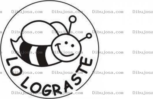 Dibujo para colorear Medalla De Lo Lograste Para Colorear