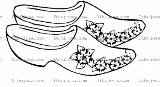 Dibujo para colorear Dibujo De Zapatos De Mujer