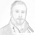 Dibujo para colorear Ryan Gosling Coloring Page