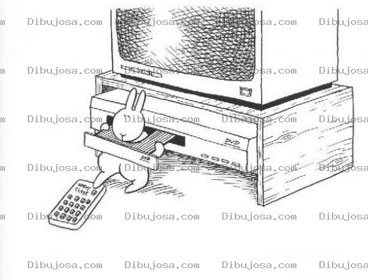 Dibujo para colorear Colorear La Trampa Del Conejito