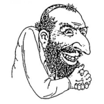 Dibujo para colorear Colorear Hombre Malvado
