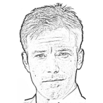 Dibujo para colorear Ben Affleck Coloring Page Para Pintar Y Colorear A BenAflek