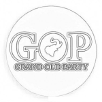 Dibujo para colorear Grand Old Party Coloring Page