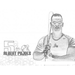 Dibujo para colorear Albert Pujols Coloring Page Dibujo Para Colorear