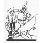 Dibujo para colorear Dibujo De Ladron En Barco Para Colorear
